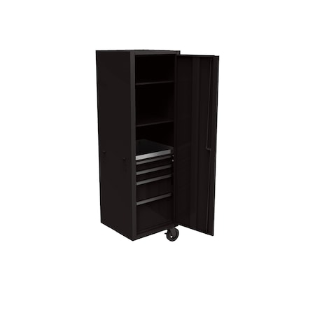 Homak 24in CTS Side Locker - Black BKCTS24001